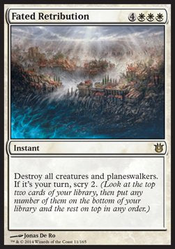 Fated Retribution - Born of the Gods (Rare) [BNG-11] Hover Image