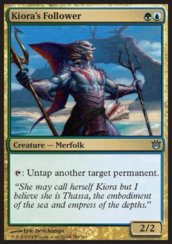 Kiora's Follower - Born of the Gods (Uncommon) [BNG-150] Hover Image