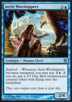 Aerie Worshippers - Born of the Gods (Uncommon) [BNG-30]