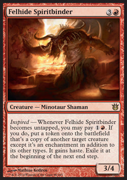 Felhide Spiritbinder - Born of the Gods (Rare) [BNG-96] Immagine principale del prodotto