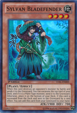Sylvan Bladefender (V.1 - Super Rare) - Legacy of the Valiant (Super Rare) [LVAL-000] Immagine principale del prodotto