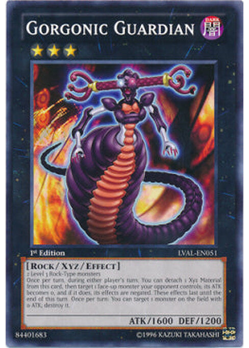 Gorgonic Guardian — Legacy of the Valiant (LVAL-051) Yu-Gi-Oh! card Immagine principale del prodotto