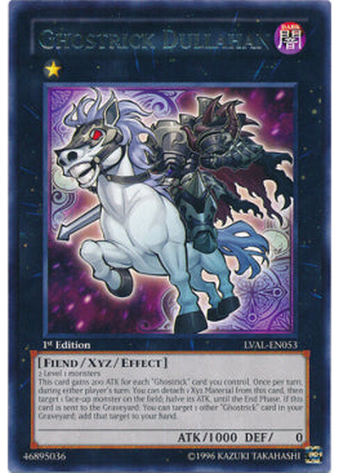 Ghostrick Dullahan — Legacy of the Valiant (LVAL-053) Yu-Gi-Oh! card Immagine principale del prodotto