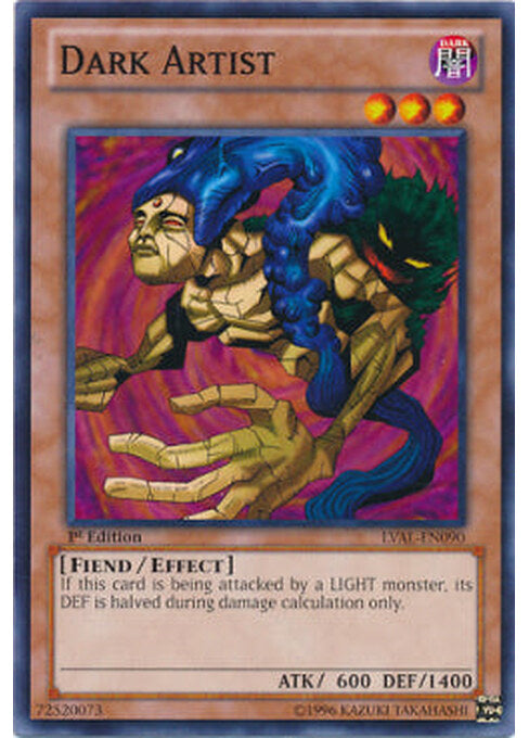 Dark Artist — Legacy of the Valiant (LVAL-090) Yu-Gi-Oh! card Immagine principale del prodotto