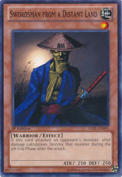 Swordsman from a Distant Land - Legacy of the Valiant (Common) [LVAL-091] Immagine principale del prodotto