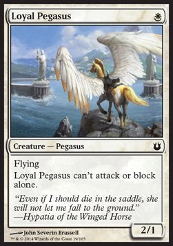 Loyal Pegasus - Born of the Gods (Common) [BNG-19] Hoofdafbeelding