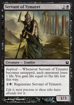 Servant of Tymaret - Born of the Gods (Common) [BNG-82] Hauptbild