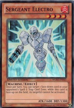 Sergeant Electro - War of the Giants Reinforcements (Super Rare) [WGRT-043] Immagine principale del prodotto