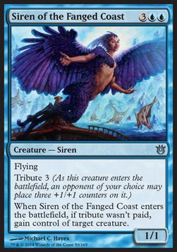 Siren of the Fanged Coast - Born of the Gods (Uncommon) [BNG-50] Hauptbild