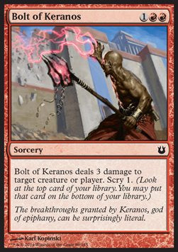 Bolt of Keranos - Born of the Gods (Common) [BNG-89] Immagine principale del prodotto