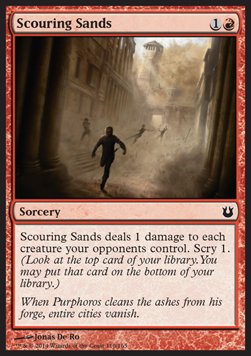Scouring Sands - Born of the Gods (Common) [BNG-110] Hauptbild