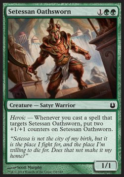 Setessan Oathsworn - Born of the Gods (Common) [BNG-138] Hoofdafbeelding