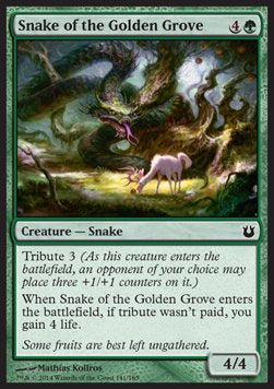 Snake of the Golden Grove - Born of the Gods (Common) [BNG-141] Hover Image