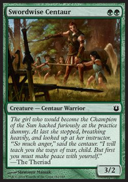 Swordwise Centaur - Born of the Gods (Common) [BNG-142] Hoofdafbeelding