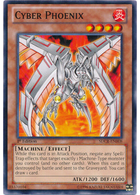 Cyber Phoenix — Structure Deck: Cyber Dragon Revolution (SDCR-008) Yu-Gi-Oh! card Hauptbild