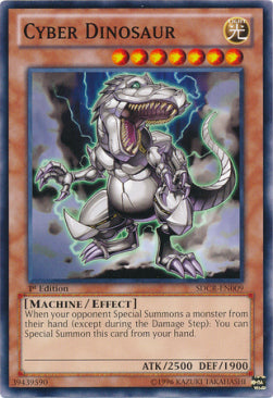 Cyber Dinosaur - Structure Deck: Cyber Dragon Revolution (Common) [SDCR-009]