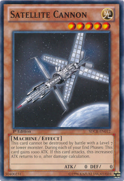 Satellite Cannon - Structure Deck: Cyber Dragon Revolution (Common) [SDCR-012] Hover Image