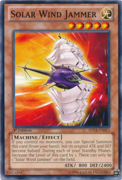 Solar Wind Jammer - Structure Deck: Cyber Dragon Revolution (Common) [SDCR-013] Main image
