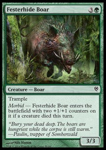Festerhide Boar - Duel Decks: Jace vs. Vraska (Common) [DDM-59]