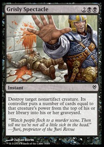 Grisly Spectacle - Duel Decks: Jace vs. Vraska (Common) [DDM-75]