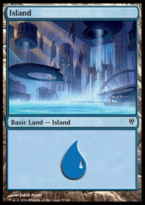 Island (V.1) - Duel Decks: Jace vs. Vraska (Land) [DDM-37]