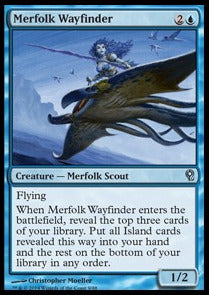 Merfolk Wayfinder - Duel Decks: Jace vs. Vraska (Uncommon) [DDM-9] Hauptbild