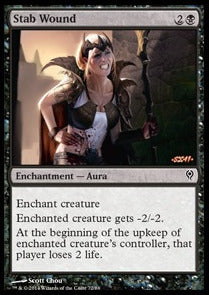 Stab Wound - Duel Decks: Jace vs. Vraska (Common) [DDM-72] Immagine principale del prodotto
