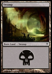 Swamp (V.3) - Duel Decks: Jace vs. Vraska (Land) [DDM-81] Hauptbild