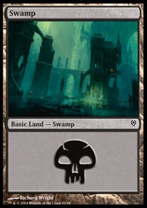 Swamp (V.4) - Duel Decks: Jace vs. Vraska (Land) [DDM-82] Hauptbild