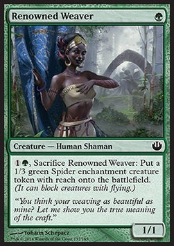 Renowned Weaver - Journey into Nyx (Common) [JOU-137] Immagine principale del prodotto