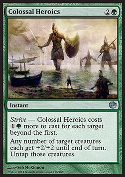 Colossal Heroics - Journey into Nyx (Uncommon) [JOU-118] Immagine principale del prodotto