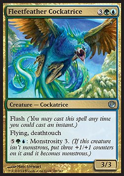 Fleetfeather Cockatrice - Journey into Nyx (Uncommon) [JOU-149] Main image