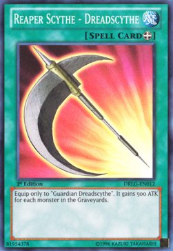 Reaper Scythe - Dreadscythe - Dragons of Legend (Super Rare) [DRLG-012] Main image