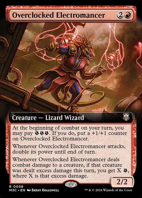 Overclocked Electromancer – Modern Horizons 3 Commander (M3C-58) Magic: The Gathering card | LC-REM-20260804-15151600402764-2670583a-bbd9-4e99-86d9-97e06227dc2a
