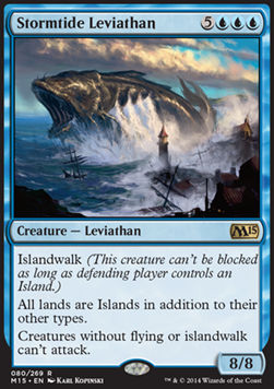 Stormtide Leviathan - Magic 2015 (Rare) [M15-80] Hover Image