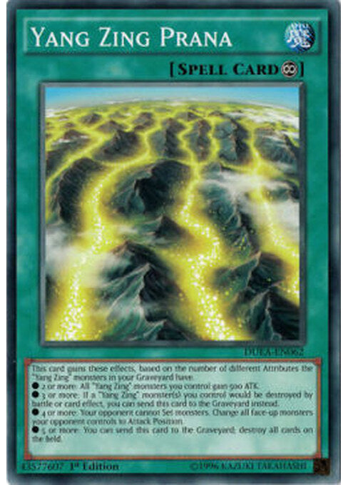 Yang Zing Prana — Duelist Alliance (DUEA-062) Yu-Gi-Oh! card Imagen principal del producto