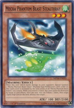 Mecha Phantom Beast Stealthray - 2014 Mega-Tins Mega-Pack (Common) [MP14-010] Imagen principal del producto