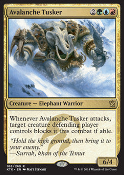 Avalanche Tusker - Khans of Tarkir (Rare) [KTK-166] Hover Image