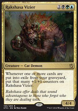 Rakshasa Vizier - Khans of Tarkir (Rare) [KTK-193] Hauptbild