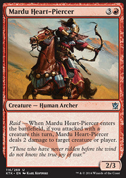 Mardu Heart-Piercer - Khans of Tarkir (Uncommon) [KTK-116] Hauptbild