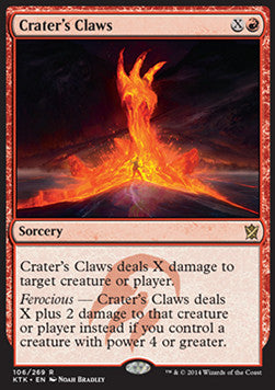 Crater's Claws - Khans of Tarkir (Rare) [KTK-106] Hauptbild