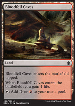 Bloodfell Caves - Khans of Tarkir (Common) [KTK-229] Hauptbild
