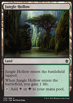 Jungle Hollow - Khans of Tarkir (Common) [KTK-235] Immagine principale del prodotto