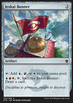 Jeskai Banner - Khans of Tarkir (Common) [KTK-222] Immagine principale del prodotto