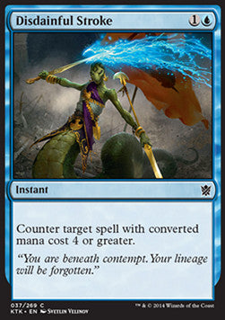 Disdainful Stroke - Khans of Tarkir (Common) [KTK-37] Hauptbild