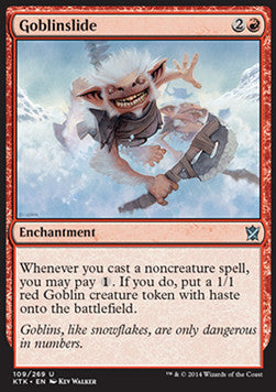 Goblinslide - Khans of Tarkir (Uncommon) [KTK-109] Hauptbild