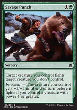Savage Punch - Khans of Tarkir (Common) [KTK-147] Hover Image