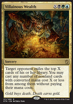 Villainous Wealth - Khans of Tarkir (Rare) [KTK-211] Hoofdafbeelding