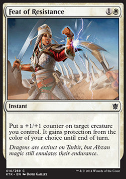 Feat of Resistance - Khans of Tarkir (Common) [KTK-10]