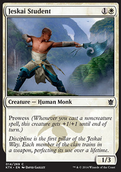 Jeskai Student - Khans of Tarkir (Common) [KTK-14]